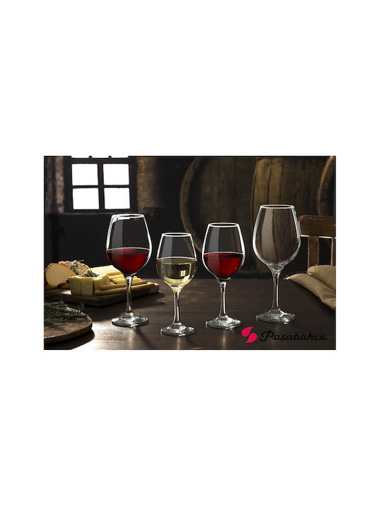 Espiel Set of Cocktail/Drinking White Wine Glasses in Honey Colour 3 Pieces