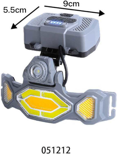 Rechargeable LED Head Flashlight