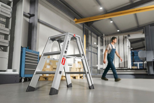 Hailo Scară din aluminiu cu 2x2 trepte