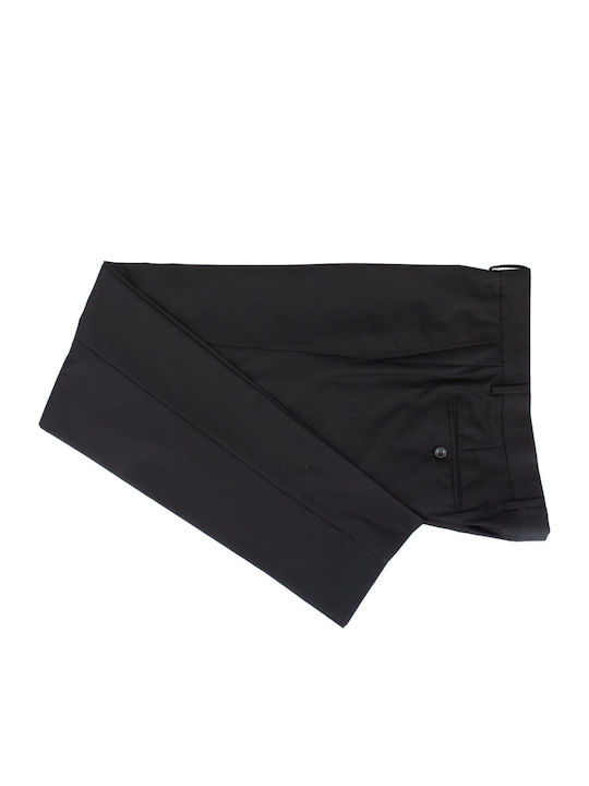 Costum bărbătesc cu croială regular negru