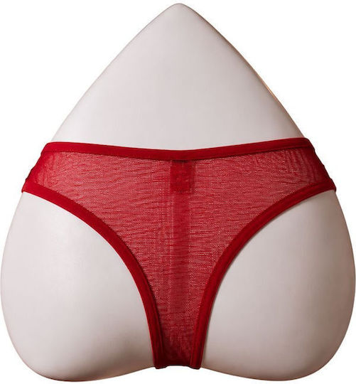 Senses Sexy Panties Damen String Offen Geschnitt F0006 Rote