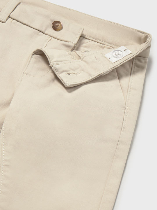 Pantaloni chino bej pentru copii