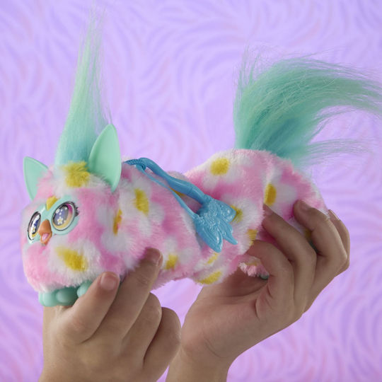 Jucărie de Plus Furby de Ziua Îndrăgostiților cu Mișcare și Sunet pentru 6+ Ani 45 cm