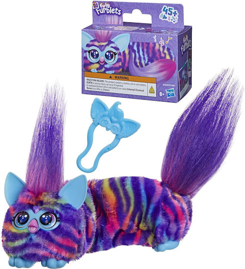 Jucărie de Plus Furby de Ziua Îndrăgostiților cu Mișcare și Sunet pentru 6+ Ani 45 cm