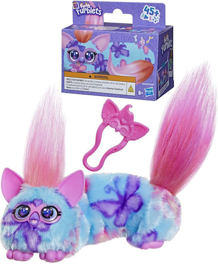 Jucărie de Plus Furby de Ziua Îndrăgostiților cu Mișcare și Sunet pentru 6+ Ani 45 cm