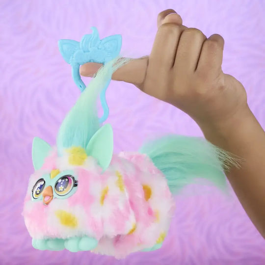Jucărie de Plus Furby de Ziua Îndrăgostiților cu Mișcare și Sunet pentru 6+ Ani 45 cm