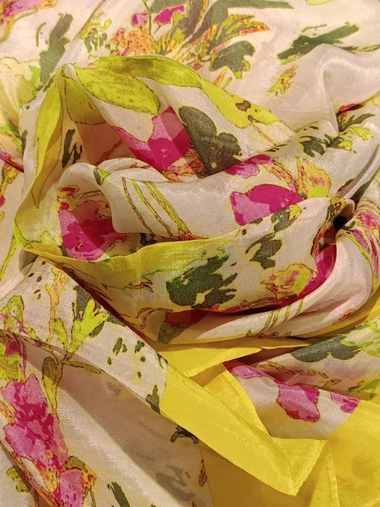 Women's Silk Shawl Green