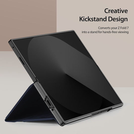 Dux Ducis Bril Series Калъф Книга Син Samsung Galaxy Z Fold7 5g