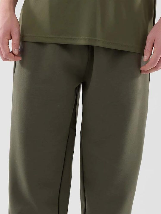 MLB Trousers with Elastic Olive