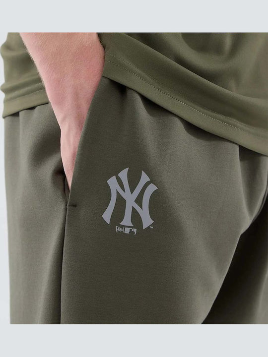 MLB Trousers with Elastic Olive