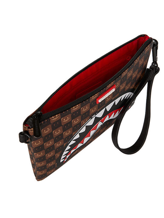 Sharks In Paris Men's Brown Sling Bag