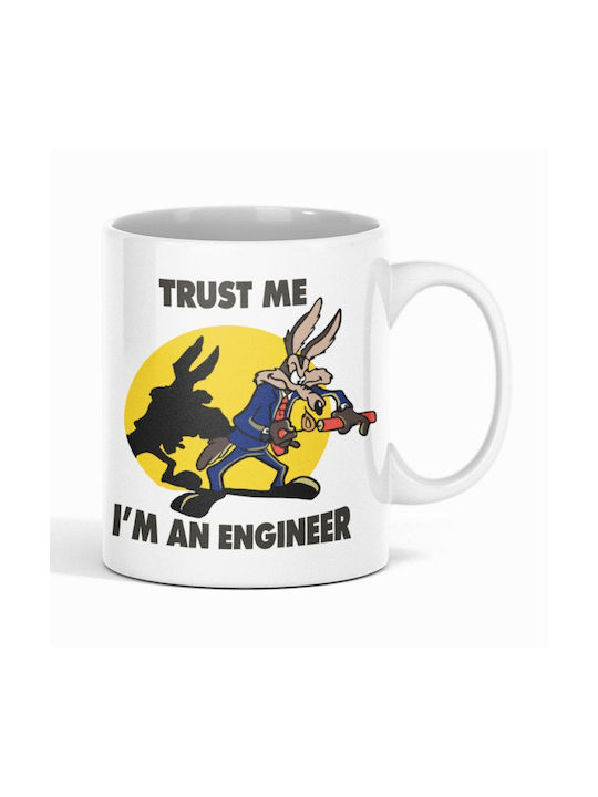 Trust Me Im An Engineer Κούπα Κεραμική Καφέ