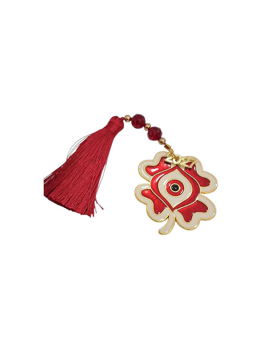 Kalliopi Silver Tabletop New Year's Lucky Charm Red Eye 2027