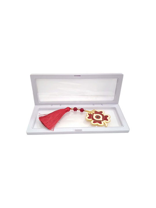 Kalliopi Silver Tabletop New Year's Lucky Charm Red Eye 2027