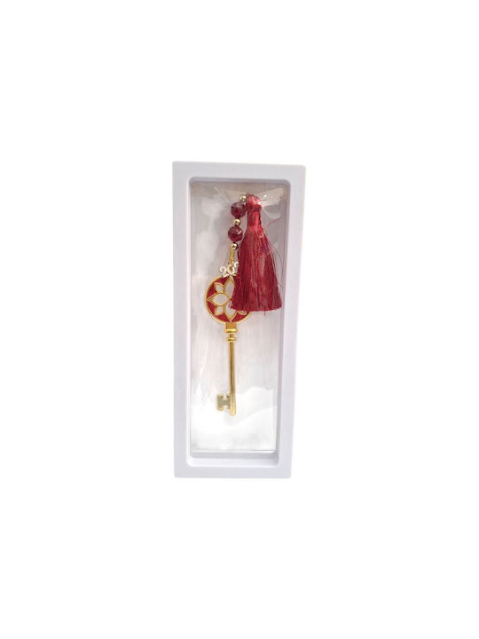 Kalliopi Silver Tabletop New Year's Lucky Charm Key Gold 2027