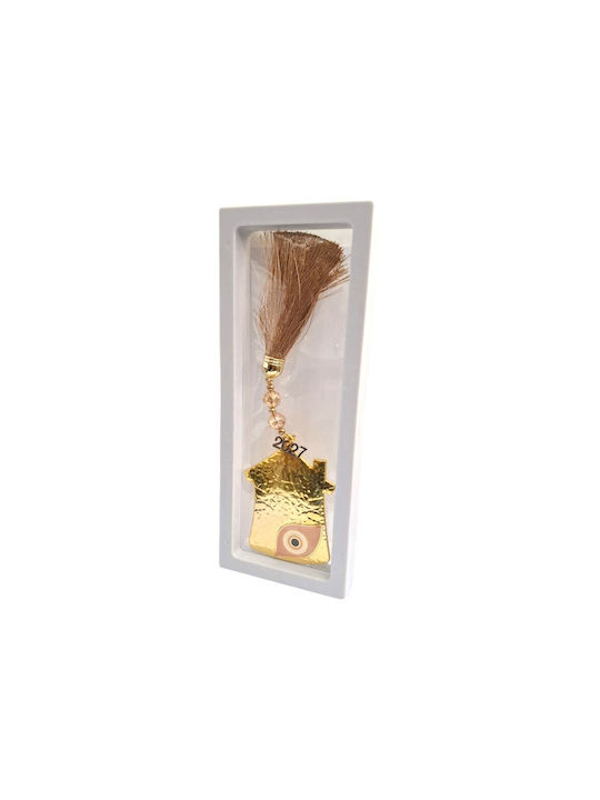 Kalliopi Silver Tabletop New Year's Lucky Charm Home Gold 2027