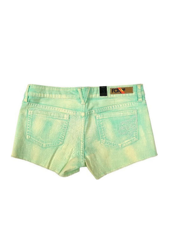 Damen Jean Shorts Grün