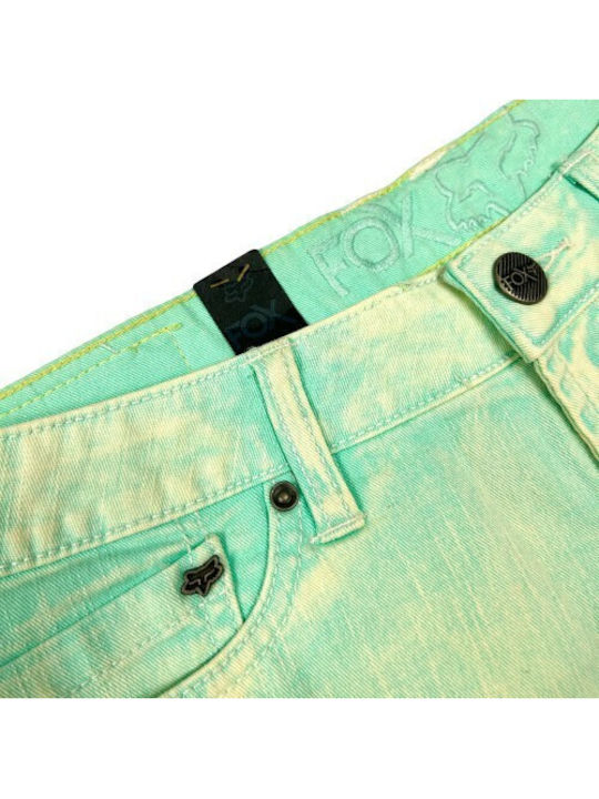 Damen Jean Shorts Grün