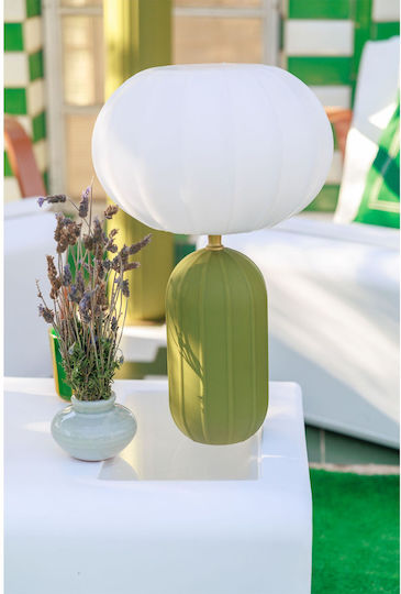 NewGarden Tabletop Solar Light 200lm with Warm White Light 3000K 27.9x27.9x44.3cm