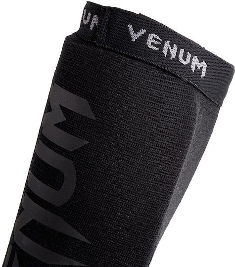 Venum Kontact Adults Black Shin Guards