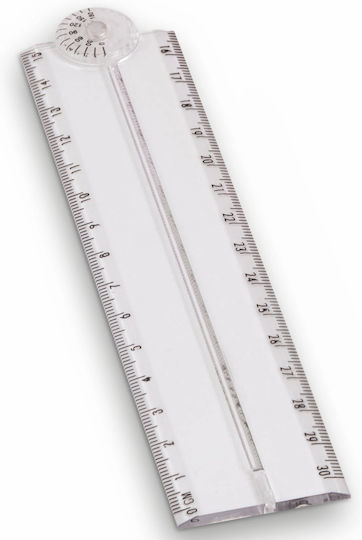 Lebez Riglă Pliabilă Și Extensibilă Din Plastic Transparent – 15–30 Cm Pixuri Ballpoint 24 Buc (Diverse Culori)