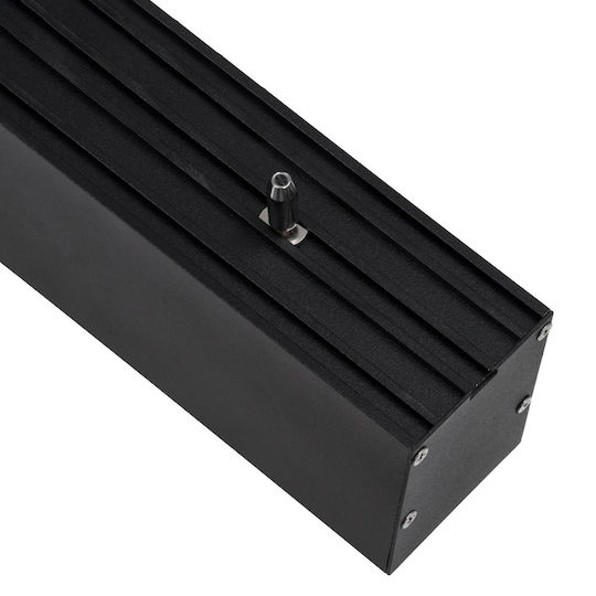 kelvo LED Commercial Linear Ceiling Lighting 72W Warm White IP20 with Adjustable Intensity L120xW7.5xH7.5cm