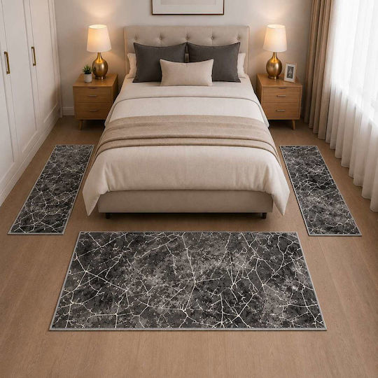 Schlafzimmer-Teppichsets Samt JHZ-9506-SET 3 Stück Schlafzimmer-Teppichsets Samt JHZ-9506-SET 3 Stück