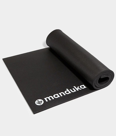 Manduka Pilates Exercise Mat Black (180x66cm)