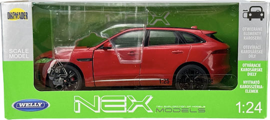Welly Jaguar Mașinuță Scară 1:25