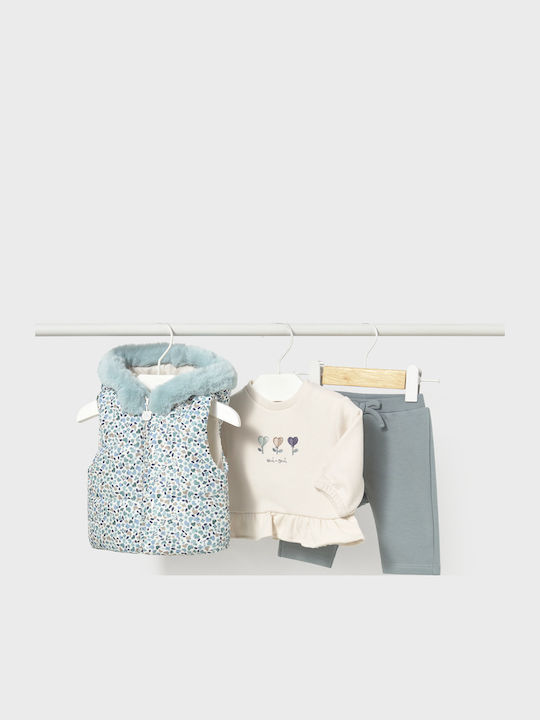 Kids Sweatpants Set White