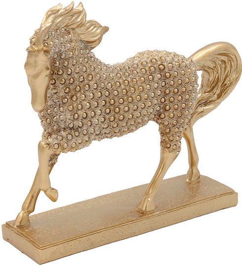 Keskor Dekoratives Pferd Aus Polyresin 25x6x22cm