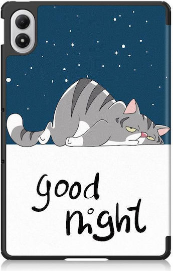 Custer Painted 3-fold Θήκη Xiaomi Redmi Pad 2 Pro Lazy Cat Oem