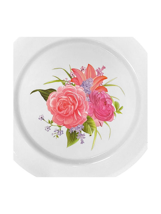 Shallow Plastic Plate 25cm 12 Pieces