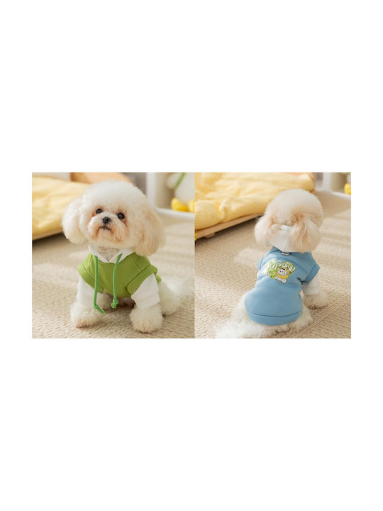 Dog Sweatshirt In Green Colour