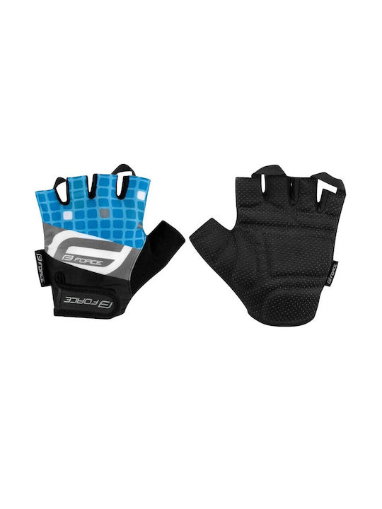 Force Square Half Finger Cycling Gloves Adults Multicolored