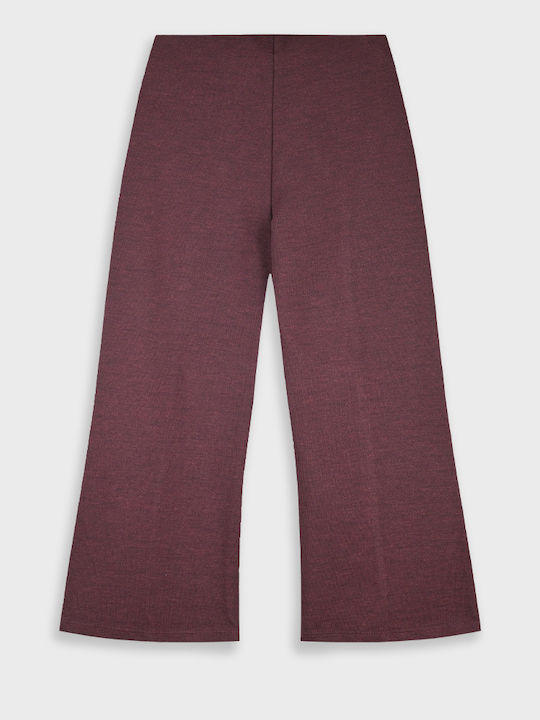 Kids Trousers Burgundy