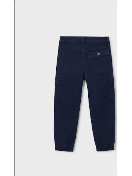 Kids Cargo Trousers Blue