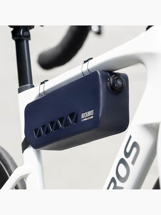 Rockbros Road To Sky Bicycle Frame Bag 1.7lt Blue
