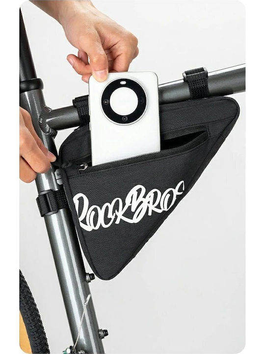 Rockbros Bicycle Frame Bag 0.8l Black