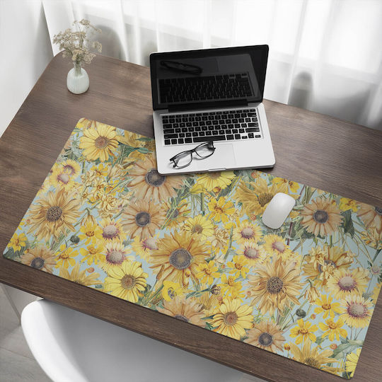Schreibtischunterlagen Schutzmatte Modernes Blumenmuster Wiesen 120x60 cm