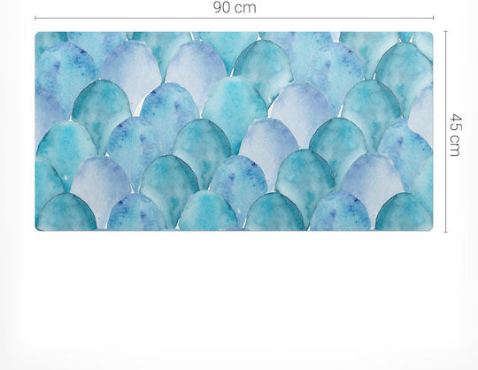 Mouse Pad Ζυγαριές Ακουαρέλας Γrafείο Πληκτρολόγιο Φορητό Υπολογιστή 90x45 Εκ