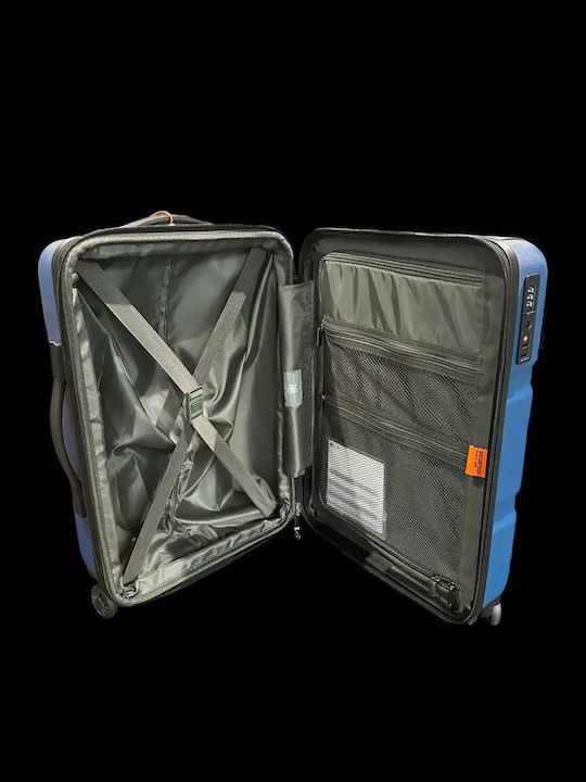 Securitech by Delsey Βαλίτσες Ταξιδιού Σκληρές Μπλε Μέγιστου Ύψους 81εκ. Σετ 3τμχ