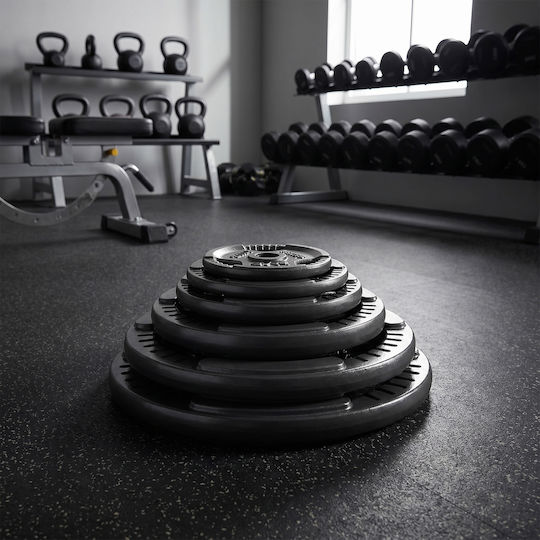 HMS Strength Training Plate 1 x 10kg Ø31mm With Handles