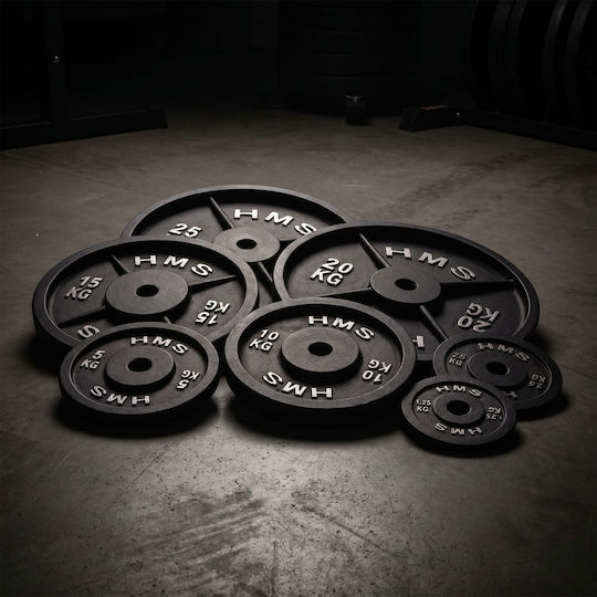 HMS Strength Training Plate 1 x 25kg Ø31mm