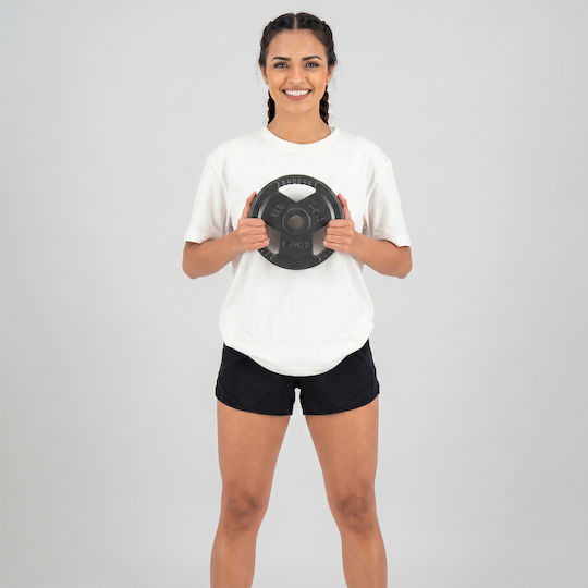 HMS Strength Training Plate 1 x 2.5kg Ø31mm With Handles