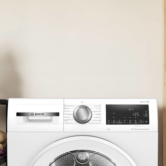 Bosch WQG14591BY Στεγνωτήριο 9kg με Αντλία Θερμότητας