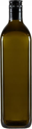 Μπουκάλι Marasca Square Olive 750ml Βάμματα Ελαιολάδου Γυάλινο Μπουκάλι