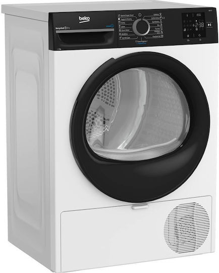Beko BM3T38239WBB Στεγνωτήριο 8kg με Αντλία Θερμότητας