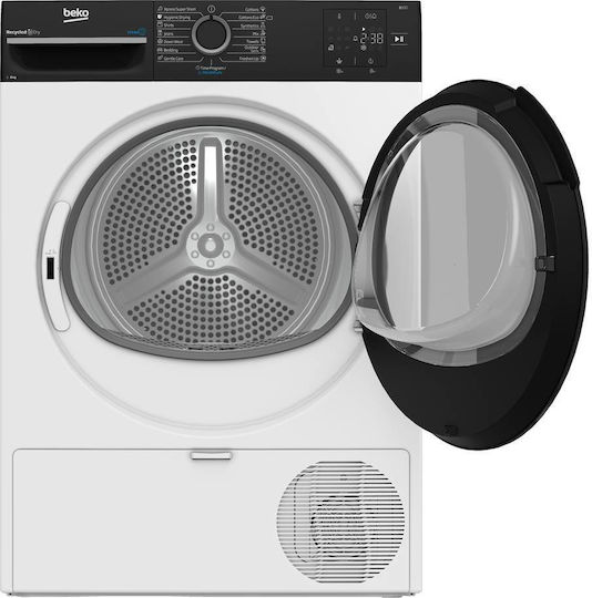 Beko BM3T38239WBB Στεγνωτήριο 8kg με Αντλία Θερμότητας