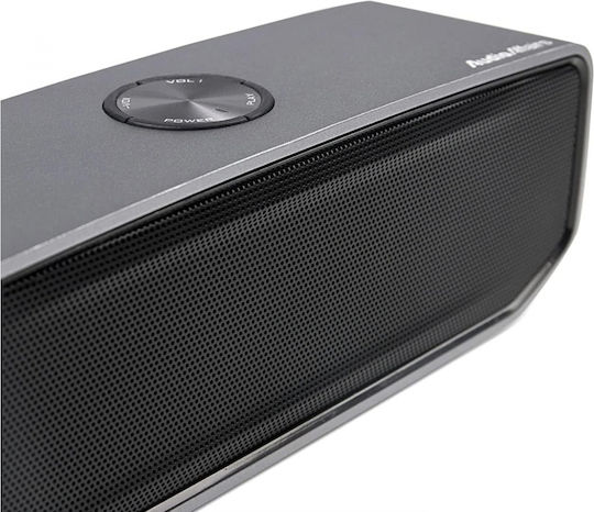 AudioAffairs Bluetooth Speaker 15W with Battery Life up to 10 Hours Grey BT010
